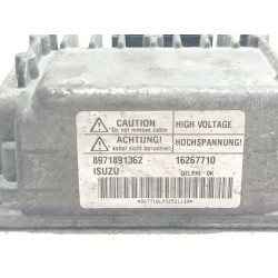 Recambio de centralita inyeccion para opel meriva a monospace (x03) 1.7 dti (e75) referencia OEM IAM 16267710  