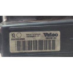Recambio de faro delantero izquierdo para peugeot 206 hatchback (2a/c) 2.0 hdi 90 referencia OEM IAM 9640559580  