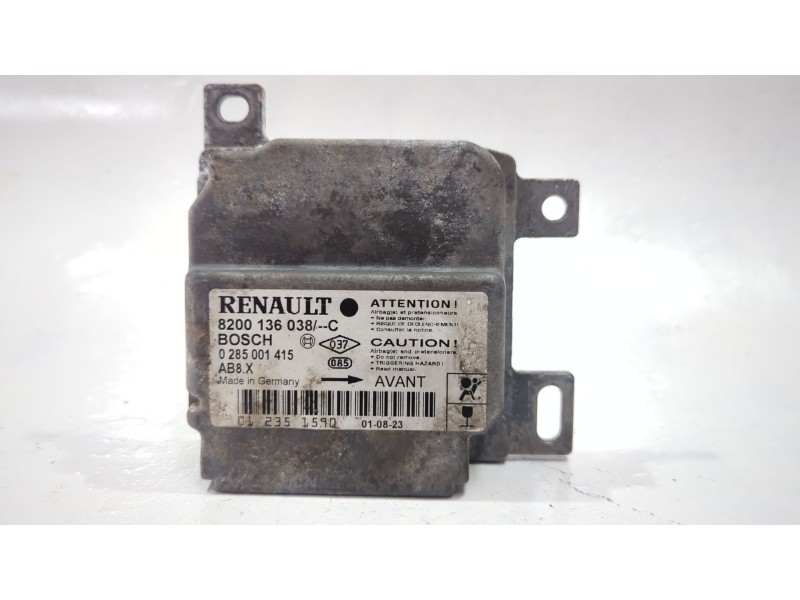 Recambio de centralita airbag para renault clio ii (bb_, cb_) 1.5 dci (b/cb07) referencia OEM IAM 8200136038C  