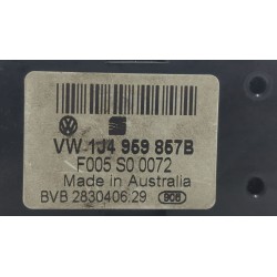 Recambio de mando elevalunas delantero izquierdo para volkswagen golf iv (1j1) 1.9 tdi referencia OEM IAM 1J4959857B  