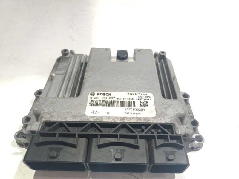 Recambio de centralita inyeccion para renault trafic iii furgoneta (fg_) 2.0 dci 170 (fgmm) referencia OEM IAM 0281034037  