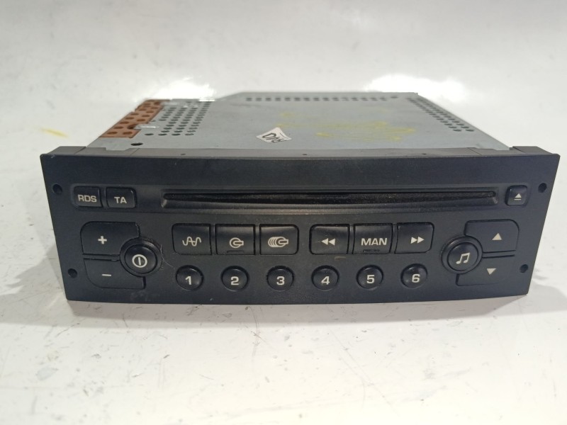 Recambio de sistema audio / radio cd para peugeot 206 van 1.4 hdi referencia OEM IAM 96545978XT02  
