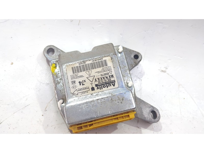 Recambio de centralita airbag para renault laguna ii (bg0/1_) 1.9 dci (bg1a, bg1v) referencia OEM IAM 8200687756  