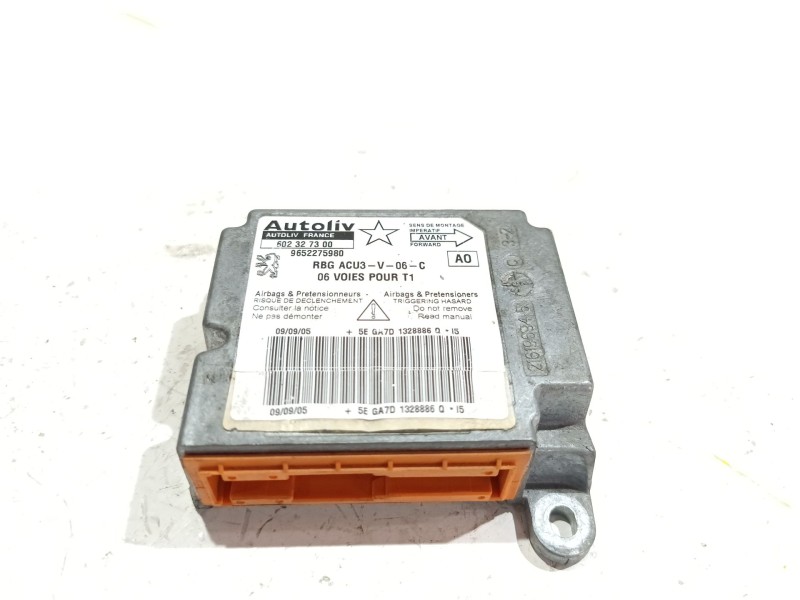 Recambio de centralita airbag para peugeot 206 van 1.4 hdi referencia OEM IAM 9652275980  