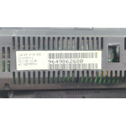 Recambio de pantalla multifuncion para peugeot 307 (3a/c) 1.6 hdi referencia OEM IAM 9649862680  