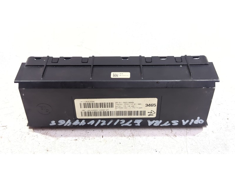 Recambio de modulo electronico para opel astra j gtc 2.0 cdti (08) referencia OEM IAM 13583465  