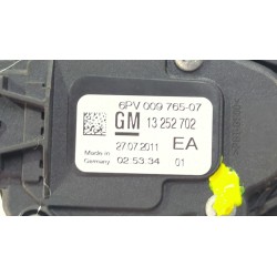 Recambio de potenciometro pedal para opel astra j gtc 2.0 cdti (08) referencia OEM IAM 13252702  