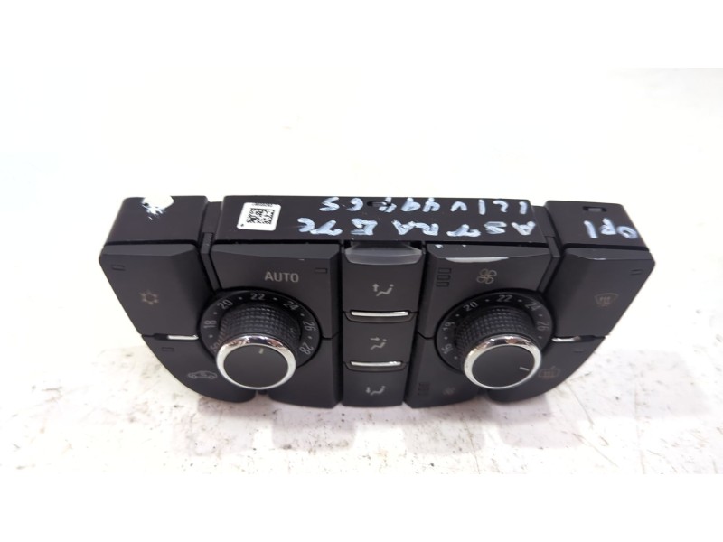 Recambio de mando climatizador para opel astra j gtc 2.0 cdti (08) referencia OEM IAM 13343707  