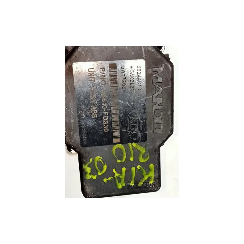 Recambio de nucleo abs para kia rio (bc)(2000) 1.3 referencia OEM IAM 95610FD330 5WY7208A  