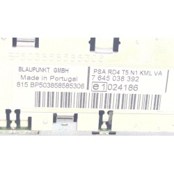 Recambio de sistema audio / radio cd para peugeot 307 (3a/c) 1.6 hdi 110 referencia OEM IAM 7645038392  