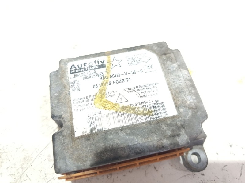 Recambio de centralita airbag para peugeot partner furgón/monospace (5_, g_) 2.0 hdi referencia OEM IAM 602327300  