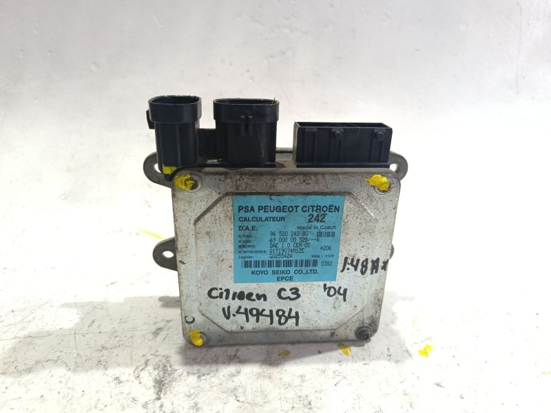 Recambio de centralita inyeccion para citroën c3 i (fc_, fn_) 1.4 hdi referencia OEM IAM 9652024280  