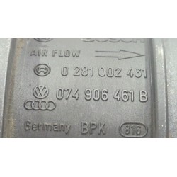 Recambio de caudalimetro para audi a4 b7 (8ec) 2.0 tdi 16v referencia OEM IAM 0281002461  