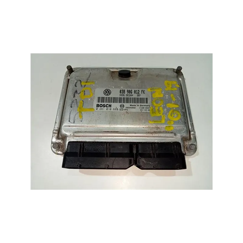 Recambio de centralita inyeccion para seat leon (1m1)(11.1999) tdi referencia OEM IAM 038906012FK  