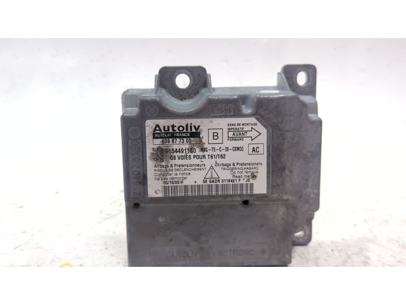Recambio de centralita airbag para peugeot 307 (3a/c) 1.6 hdi 110 referencia OEM IAM 9654491180  