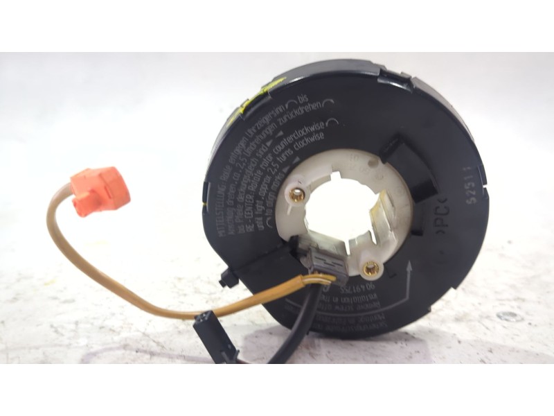 Recambio de anillo airbag para opel omega b (1994) 2.5 td referencia OEM IAM 90491755  