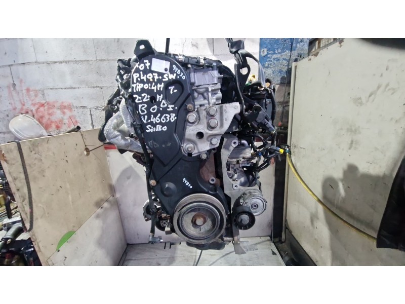 Recambio de motor completo para peugeot 407 sw (6e_, 6d_) 2.2 hdi 170 referencia OEM IAM 4HT  
