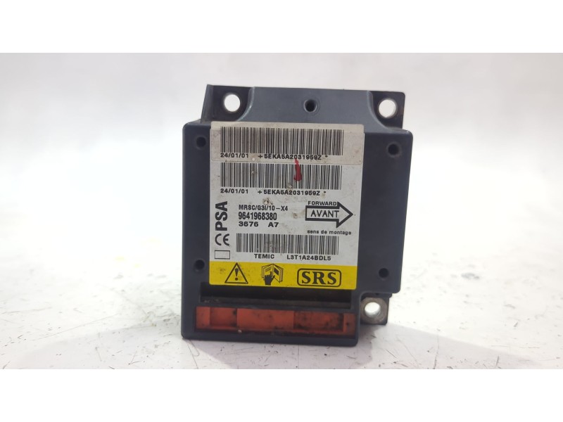 Recambio de centralita airbag para citroën c5 i (dc_) 2.0 hdi (dcrhzb, dcrhze) referencia OEM IAM 9641968380  