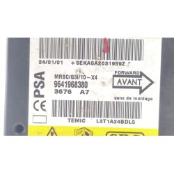Recambio de centralita airbag para citroën c5 i (dc_) 2.0 hdi (dcrhzb, dcrhze) referencia OEM IAM 9641968380  