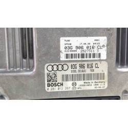 Recambio de centralita inyeccion para audi a4 b7 (8ec) 2.0 tdi 16v referencia OEM IAM 03G906016CL  