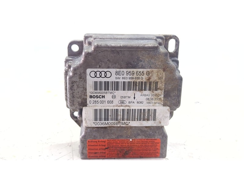 Recambio de centralita airbag para audi a4 b7 (8ec) 2.0 tdi 16v referencia OEM IAM 8E0959655G  