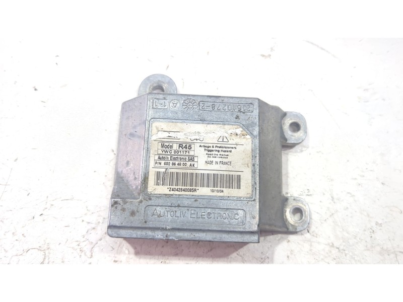 Recambio de centralita airbag para rover 45 i hatchback (rt) 2.0 idt referencia OEM IAM 602864800AK  