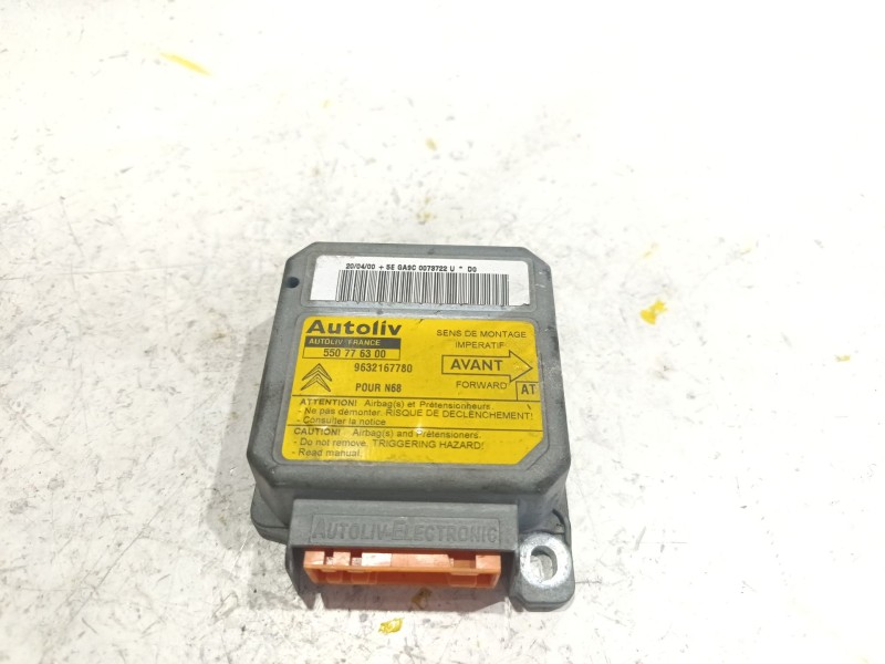 Recambio de centralita airbag para citroën xsara picasso (n68) 2.0 hdi referencia OEM IAM 550776300  