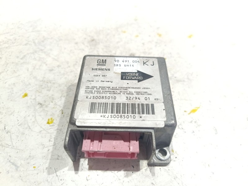 Recambio de centralita airbag para opel omega b (1994) 2.5 td referencia OEM IAM 5WK4087  