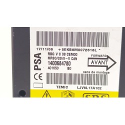 Recambio de centralita airbag para citroën c8 (ea_, eb_) 2.0 hdi 135 referencia OEM IAM 28933302  