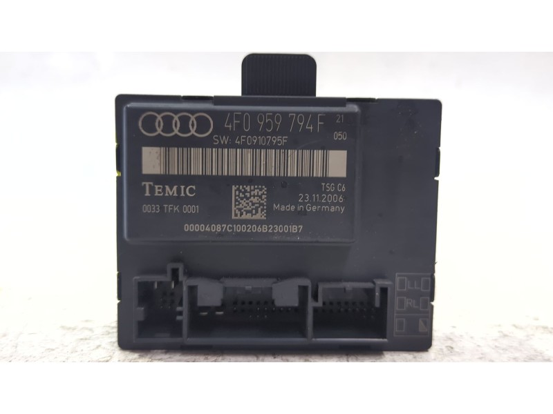 Recambio de modulo electronico para audi a6 c6 (4f2) 2.7 tdi referencia OEM IAM 4F0959794F  