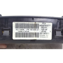 Recambio de mando climatizador para citroën c4 i (lc_) 1.6 hdi referencia OEM IAM 9658084577  