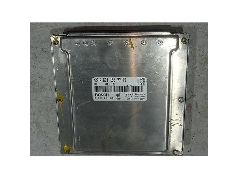 Recambio de centralita inyeccion para mercedes-benz clase c (bm 203) berlina 180 (203.035) cat referencia OEM IAM A6111537779 CR