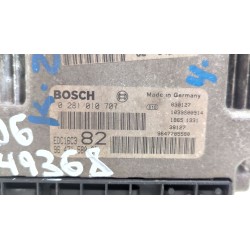 Recambio de centralita inyeccion para peugeot 206 hatchback (2a/c) 1.4 hdi eco 70 referencia OEM IAM 0281010707  