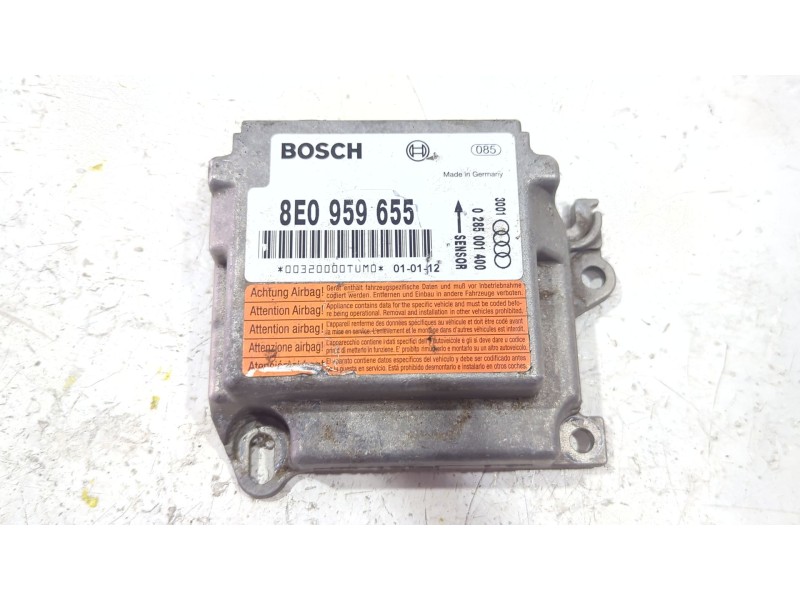 Recambio de centralita airbag para audi a4 b6 (8e2) 1.9 tdi referencia OEM IAM 8E0959655  