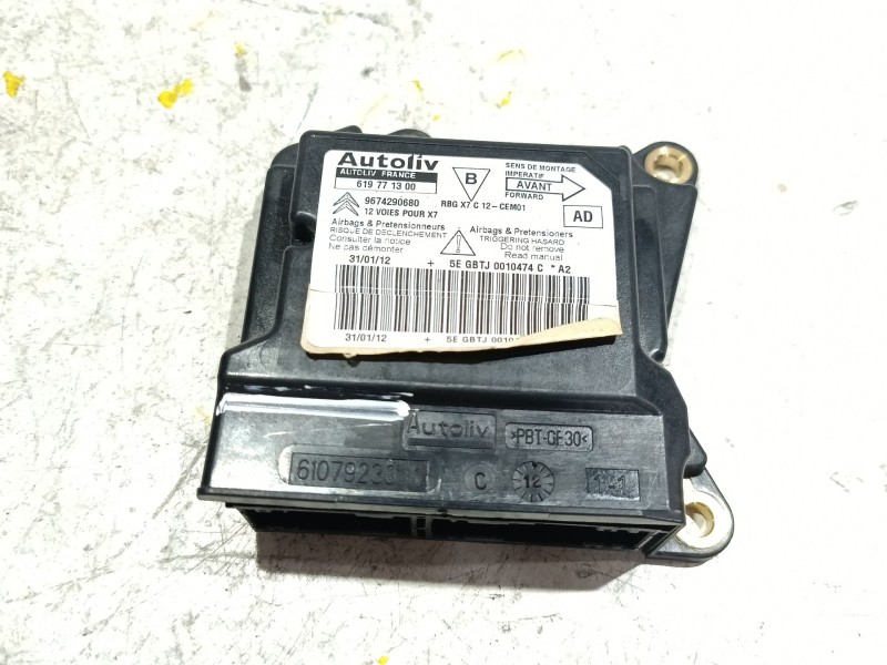 Recambio de centralita airbag para citroën c5 iii (rd_) 3.0 hdi 240 (rdx8ca) referencia OEM IAM 9674290680  