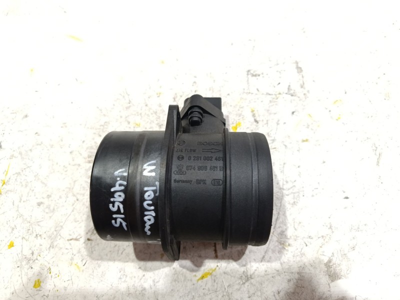 Recambio de caudalimetro para volkswagen touran (1t1, 1t2) 2.0 tdi referencia OEM IAM 0281002461  074906461B