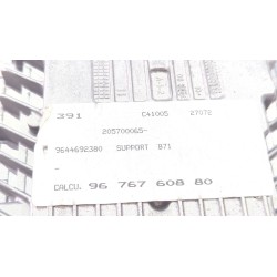 Recambio de centralita inyeccion para citroën c4 ii (nc_) 1.6 hdi 110 referencia OEM IAM 9644692380  