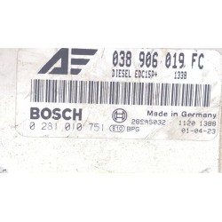 Recambio de centralita inyeccion para seat alhambra (7v8)(01.1996) 1.9 tdi referencia OEM IAM 038906019FC  