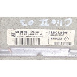 Recambio de centralita inyeccion para renault clio ii (xbo) 1.2 60cv referencia OEM IAM 8200326395  