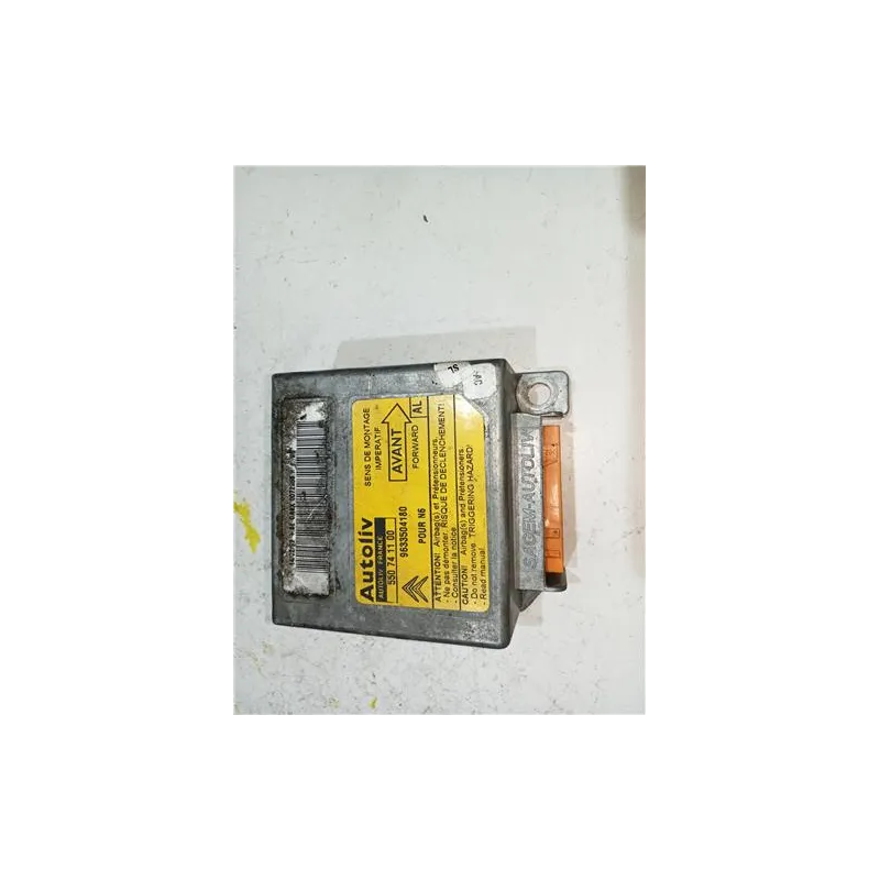 Recambio de centralita airbag para citroën xsara berlina (1997) 1.9 td referencia OEM IAM 550741100  