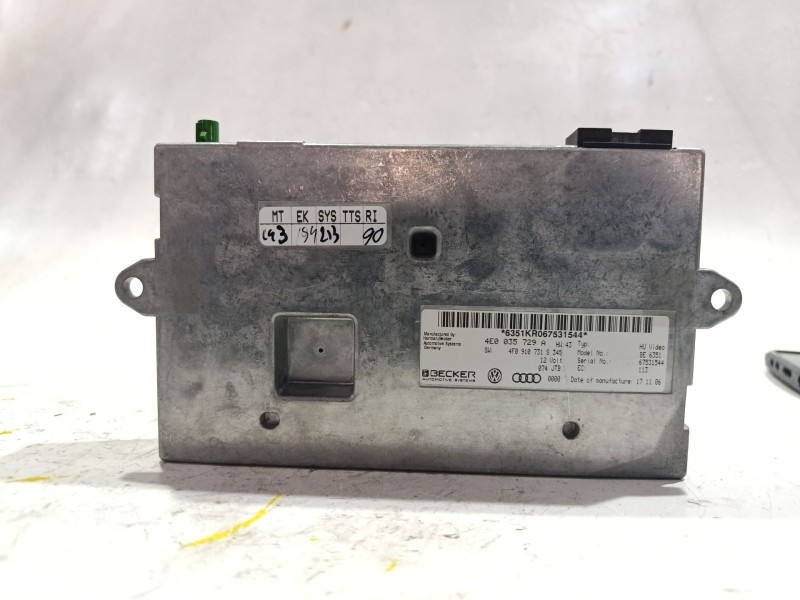 Recambio de modulo electronico para audi a6 c6 (4f2) 2.7 tdi referencia OEM IAM 4E0035729A  