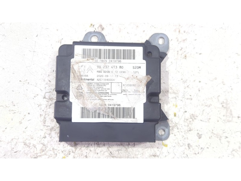 Recambio de centralita airbag para citroën c3 (08.2016) elle 12v e-thp / puretech referencia OEM IAM 9823741380  