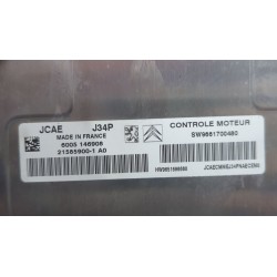 Recambio de centralita airbag para citroën c2 (jm_) 1.4 referencia OEM IAM 215859001  