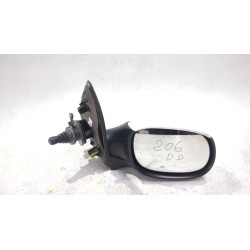 Recambio de retrovisor derecho para peugeot 206 hatchback (2a/c) 1.4 hdi eco 70 referencia OEM IAM E2017003  