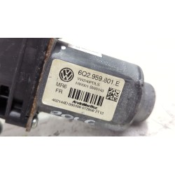 Recambio de motor elevalunas delantero derecho para volkswagen polo iv (9n_, 9a_) 1.2 referencia OEM IAM 6Q2959801E  