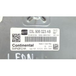 Recambio de centralita inyeccion para seat leon (1p1) 1.6 tdi referencia OEM IAM 03L906023AB  