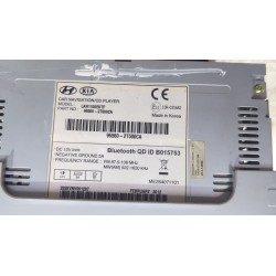 Recambio de pantalla multifuncion para kia optima (fsgds6b) 1.7 crdi referencia OEM IAM 965602T500CA  