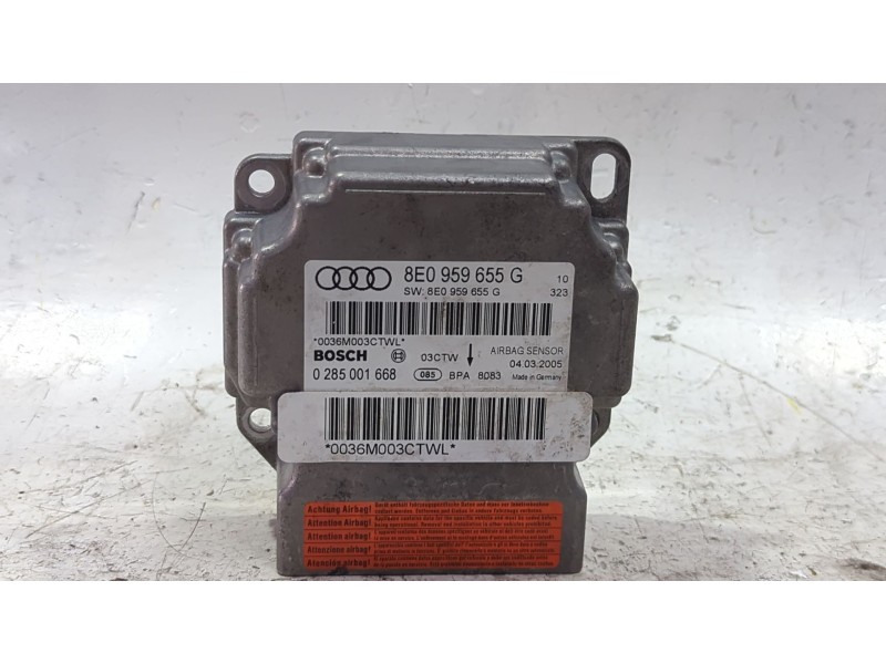 Recambio de centralita airbag para audi a4 avant (8e)(2004) 2.0 tdi 16v referencia OEM IAM 8E0959655G  