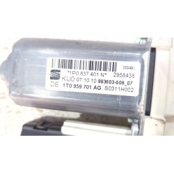 Recambio de motor elevalunas delantero izquierdo para seat leon (1p1) 1.6 tdi referencia OEM IAM 1P0837401N  