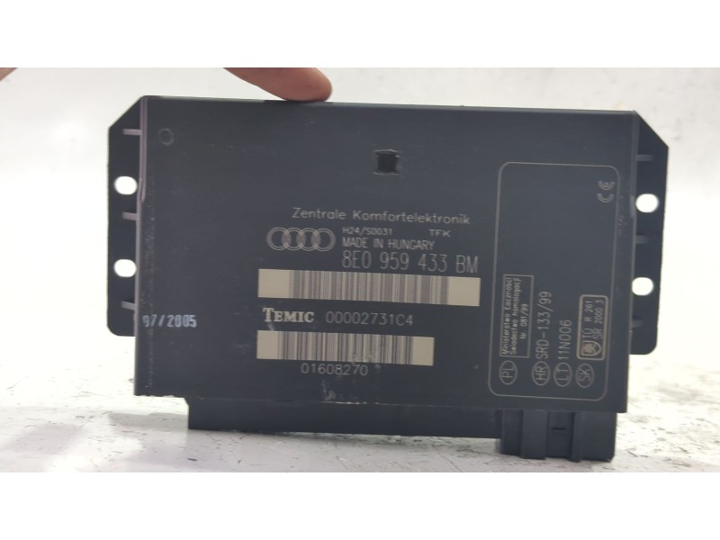 Recambio de modulo electronico para audi a4 b7 (8ec) 2.0 tdi referencia OEM IAM 8E0959433BM  